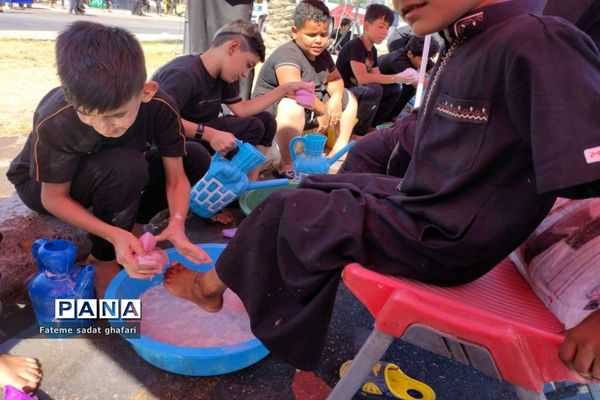 راهپیمایی اربعین در کربلا