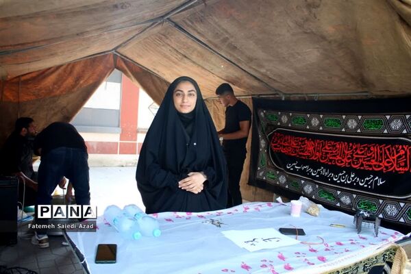 برپایی موکب اربعین در میاندورود