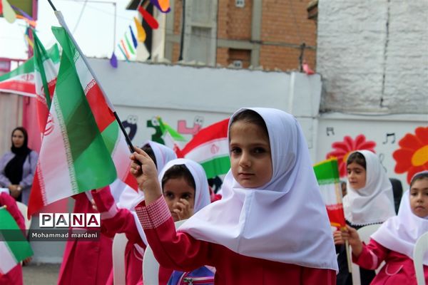 مانور بازگشایی مدارس در ساری