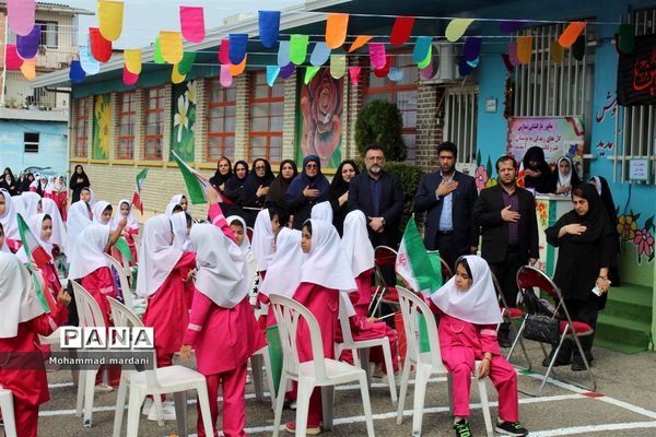 مانور بازگشایی مدارس در ساری