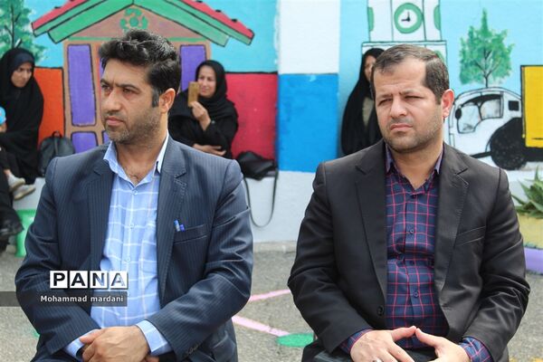 مانور بازگشایی مدارس در ساری