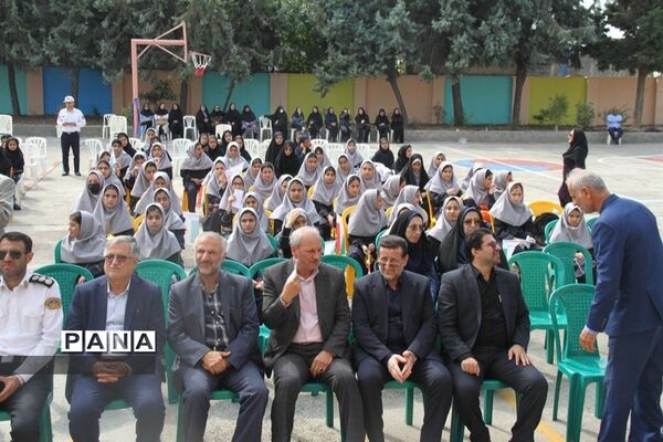 مانور استانی بازگشایی مدارس در ساری