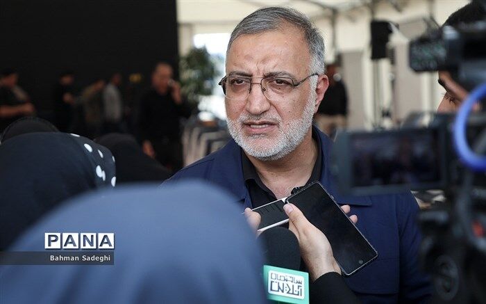 بازدید شهردار تهران از مسیر پیاده‌روی جاماندگان اربعین