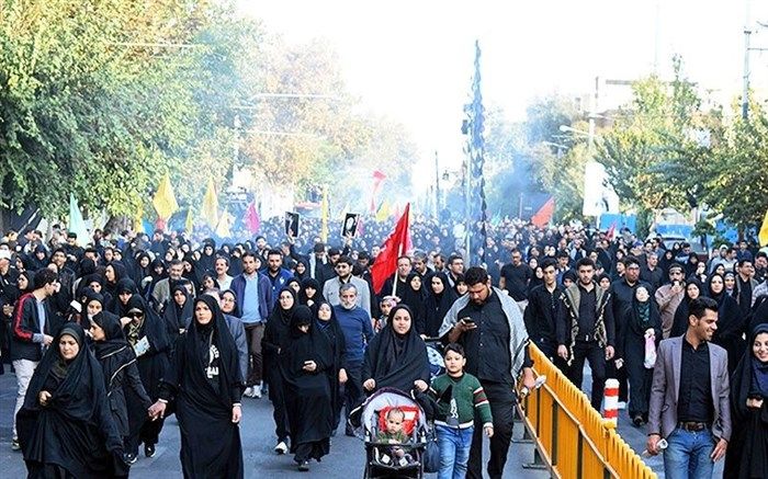 آیین پیاده‌روی جاماندگان اربعین در پایتخت آغاز شد