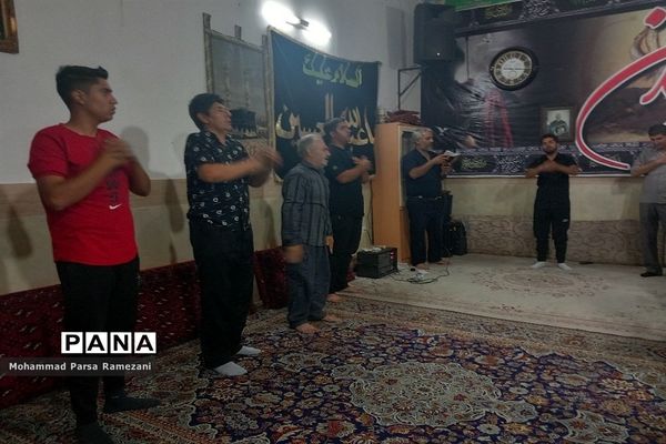 مراسم اربعین حسینی در روستای محمد آباد عرب‌ ها شهر جوادآباد
