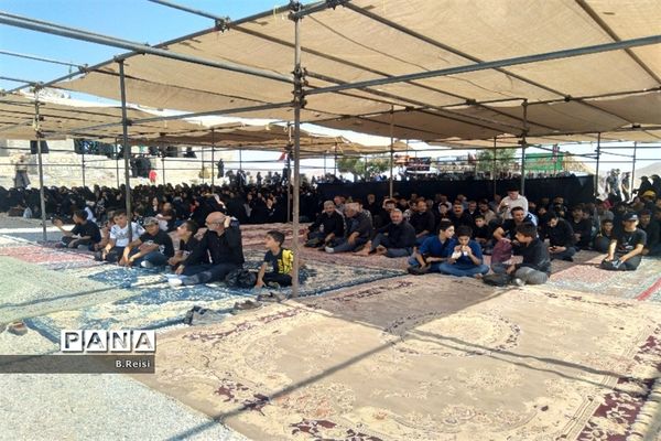 برپایی موکب آموزش و پرورش منطقه لاران  در سورشجان