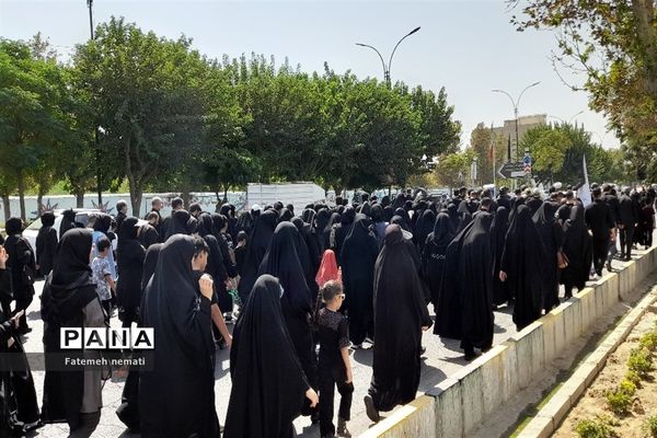 مراسم پیاده‌روی جاماندگان اربعین حسینی در ملارد