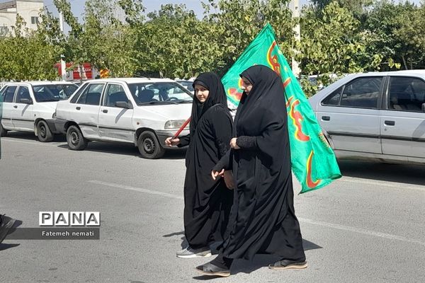 مراسم پیاده‌روی جاماندگان اربعین حسینی در ملارد