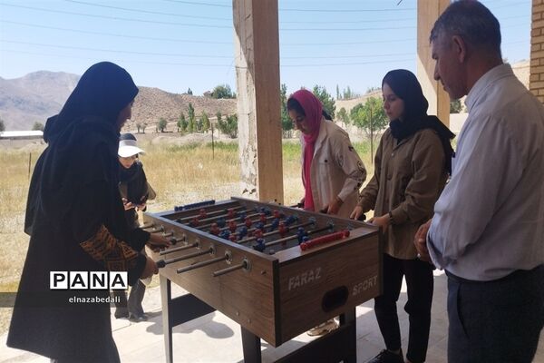 برگزاری اردوی یک‌روزه دانش‌آموزان دختر در اردوگاه نور شهرستان فیروزکوه