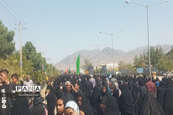 پیاده روی اربعین در شهرستان کاشمر
