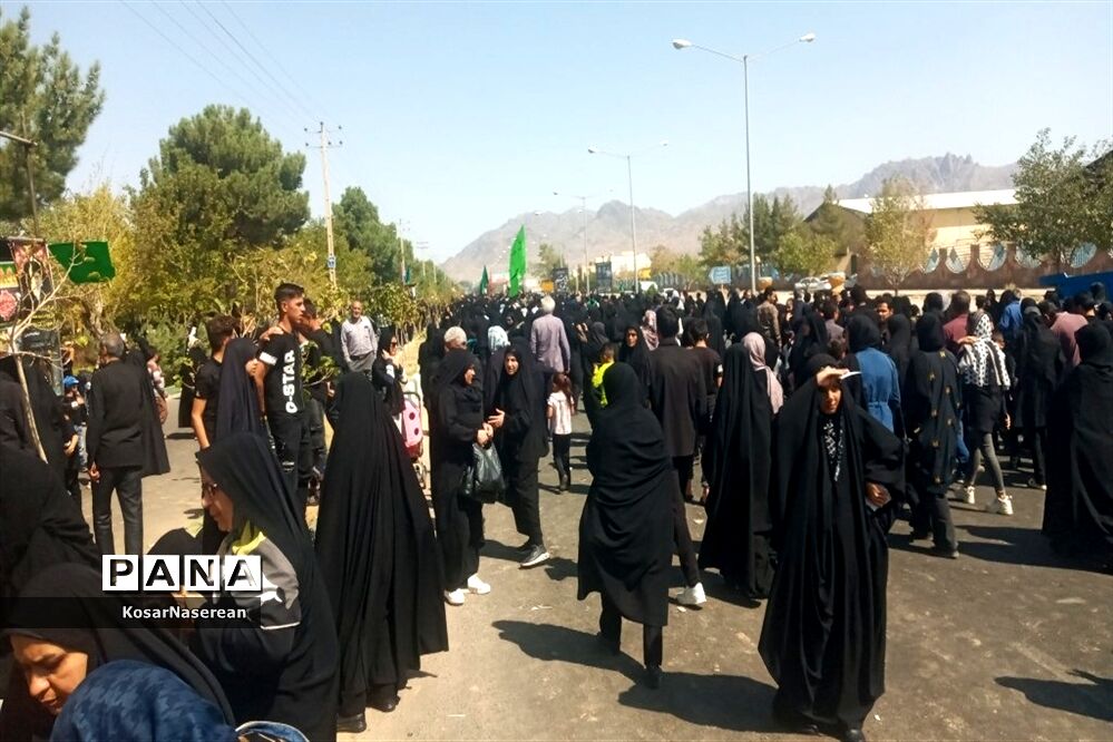 پیاده روی اربعین در شهرستان کاشمر