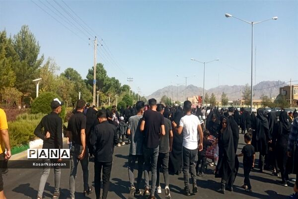 پیاده روی اربعین در شهرستان کاشمر