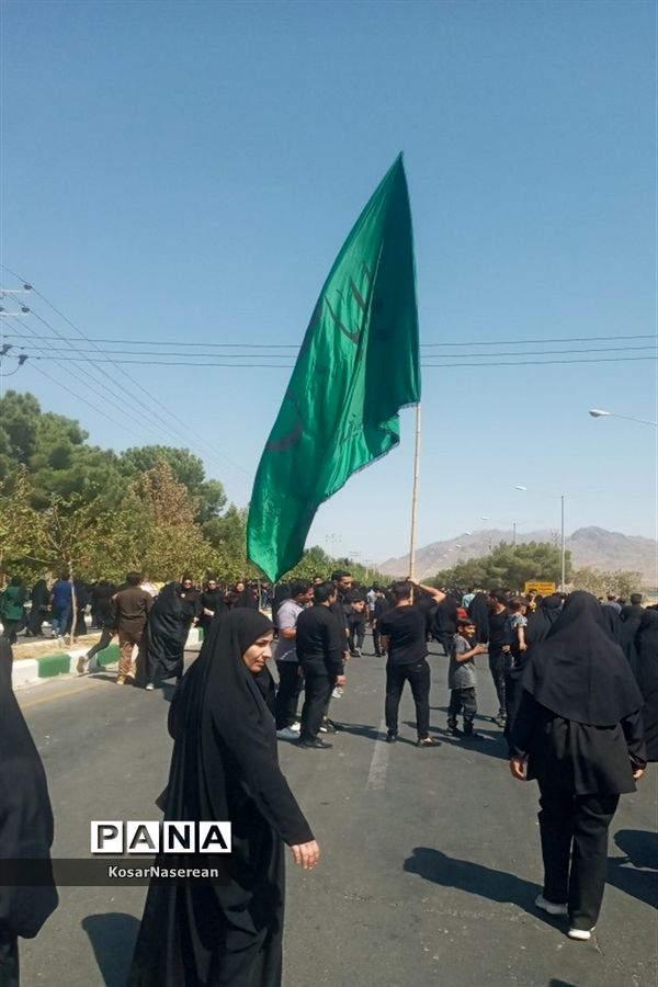 پیاده روی اربعین در شهرستان کاشمر