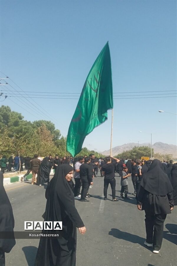 پیاده روی اربعین در شهرستان کاشمر