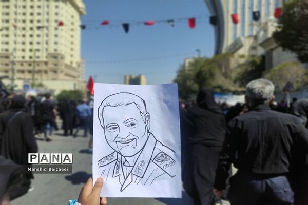 برگزاری مراسم و عزاداری جاماندگان اربعین در مشهد مقدس