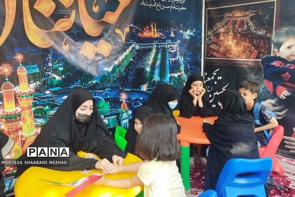 موکب حب الحسین(ع)  فشافویه درمسیر پیاده‌روی جاماندگان اربعین حسینی