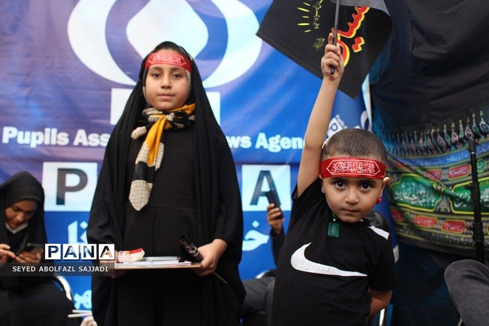 «نسل حسینی»  حضور کودکان در پیاده‌روی اربعین حسینی