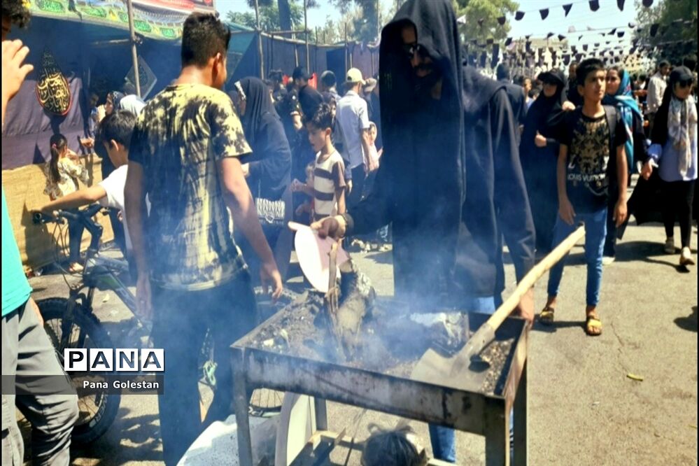 پیاده‌روی جاماندگان اربعین حسینی در شهرستان‌های گلستان