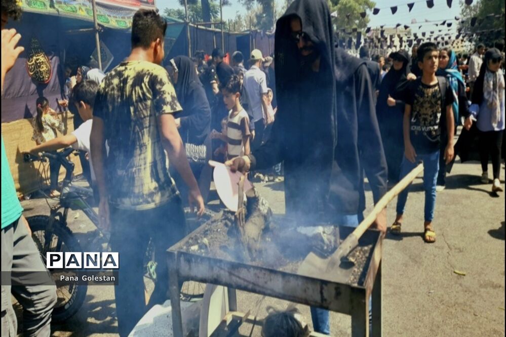 پیاده‌روی جاماندگان اربعین حسینی در شهرستان‌های گلستان