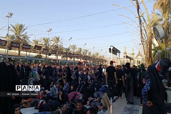 پیاده‌روی زائرین اربعین حسینی