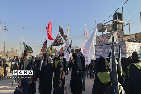 پیاده‌روی زائرین اربعین حسینی