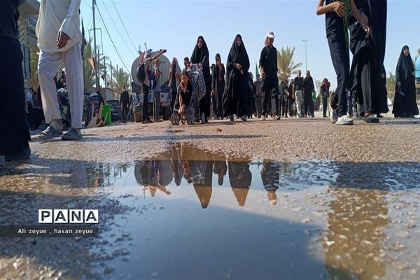 پیاده‌روی زائرین اربعین حسینی