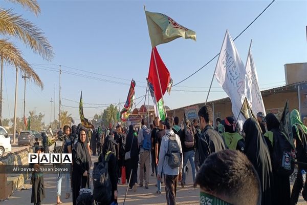 پیاده‌روی زائرین اربعین حسینی