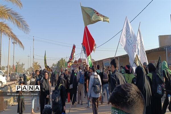 پیاده‌روی زائرین اربعین حسینی