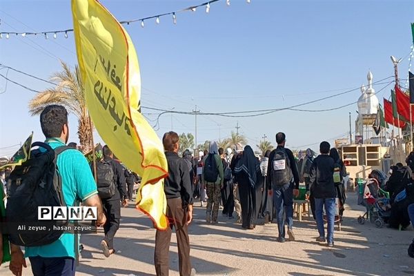 پیاده‌روی زائرین اربعین حسینی