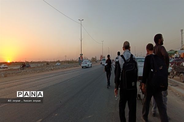 پیاده‌روی زائرین اربعین حسینی