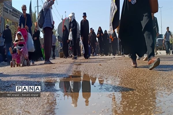 پیاده‌روی زائرین اربعین حسینی