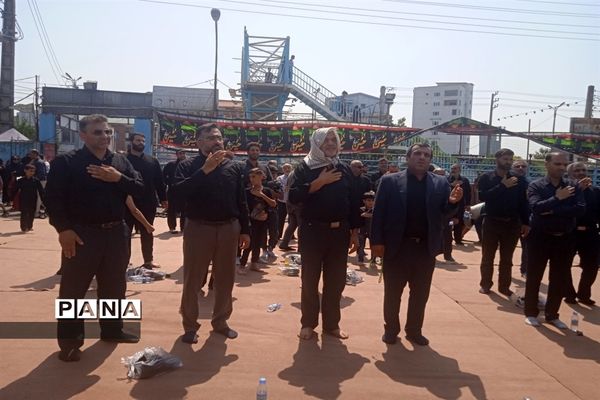 مراسم عزاداری اربعین در محمود‌آباد