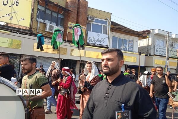 مراسم عزاداری اربعین در محمود‌آباد