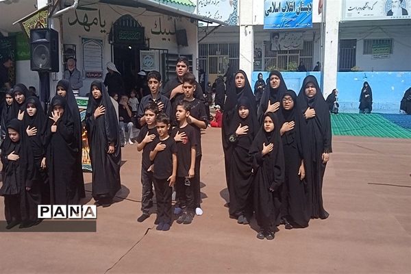 مراسم عزاداری اربعین در محمود‌آباد