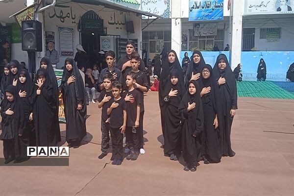 مراسم عزاداری اربعین در محمود‌آباد