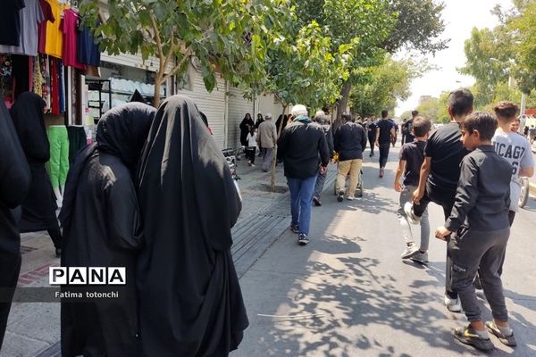 پیاده‌روی جاماندگان اربعین درشیراز