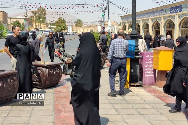 پیاده‌روی جاماندگان اربعین درشیراز