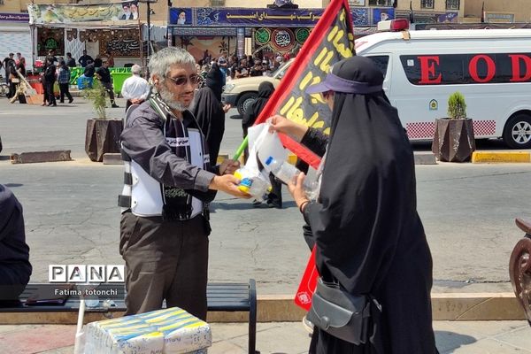 پیاده‌روی جاماندگان اربعین درشیراز