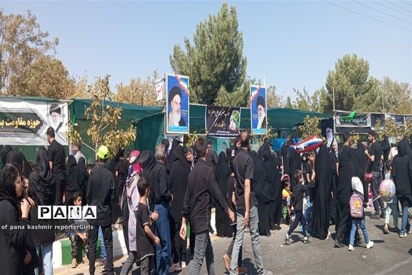 آیین پیاده‌روی حرم تا حرم در کاشمر