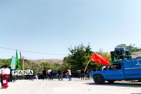 همایش پیاده‌روی جاماندگان حسینی از حرم تا حرم در شهرستان بن