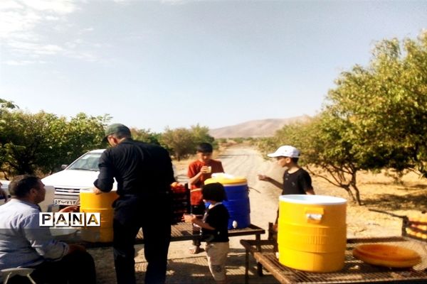 همایش پیاده‌روی جاماندگان حسینی از حرم تا حرم در شهرستان بن