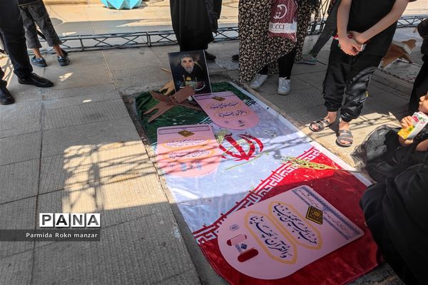 پیاده روی جاماندگان اربعین درشیراز