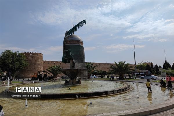 پیاده روی جاماندگان اربعین درشیراز