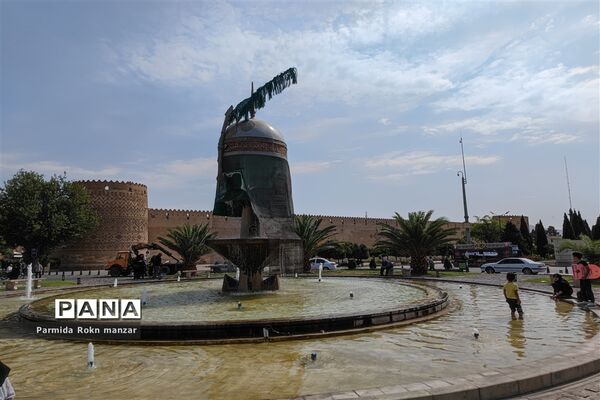 پیاده روی جاماندگان اربعین درشیراز