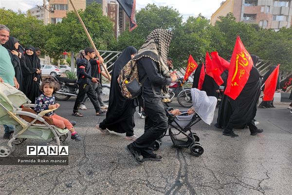 پیاده روی جاماندگان اربعین درشیراز