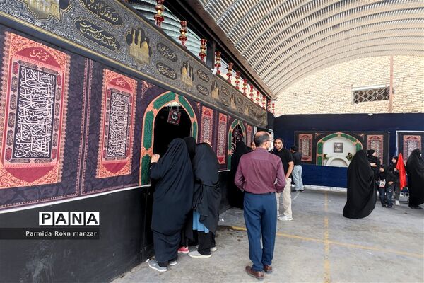 پیاده روی جاماندگان اربعین درشیراز
