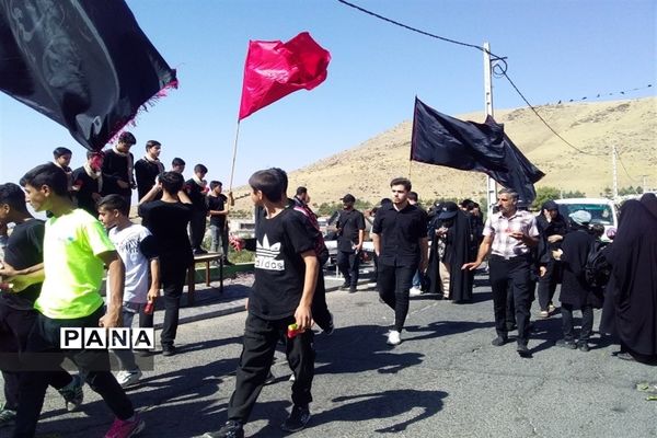 برگزاری موکب دانش‌آموزی