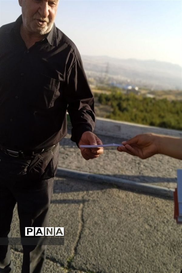 برگزاری موکب دانش‌آموزی