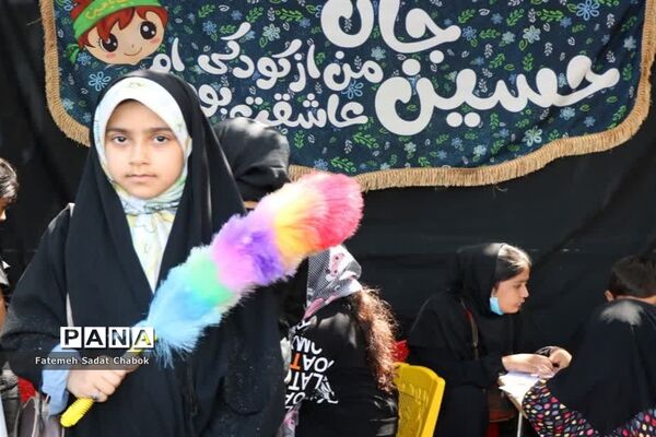 حال و هوای کودکان در راهپیمایی جاماندگان اربعین