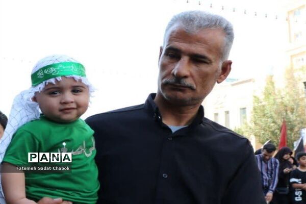 حال و هوای کودکان در راهپیمایی جاماندگان اربعین